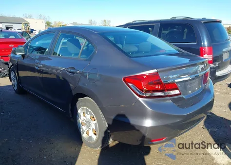 2015 Honda Civic Lx из США, поврежденный, VIN 19XFB2F56FE283362